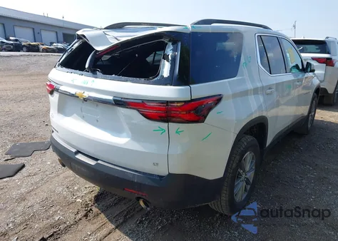 2022 Chevrolet Traverse Fwd Lt Leather from USA, damaged, VIN 1GNERHKW3NJ110710